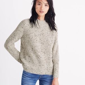 Madewell Donegal Northfield Mockneck Sweater